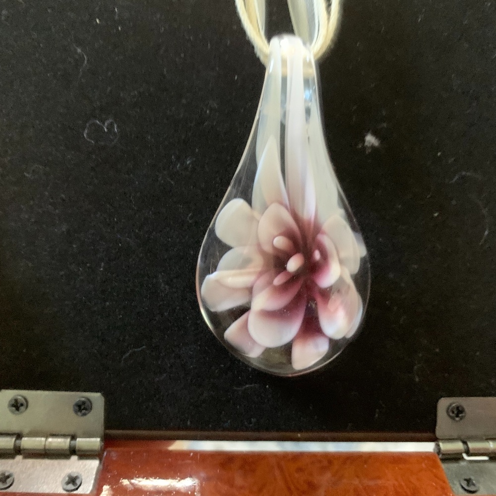 HANDMADE UNIQUE glass necklace ✨🎀